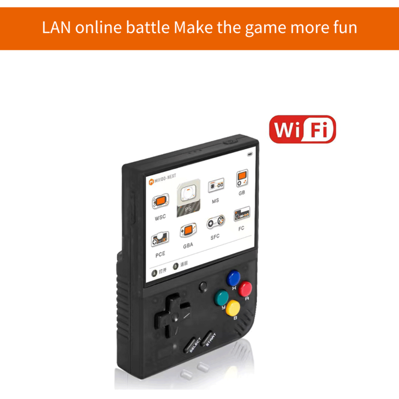 Console di Gioco Portatile MIYOO Mini Plus Display IPS 3.5 pollici Videogiochi Classici Sistema Linux Gaming Nostalgico Console Compatta per il Retro Gaming On the Go