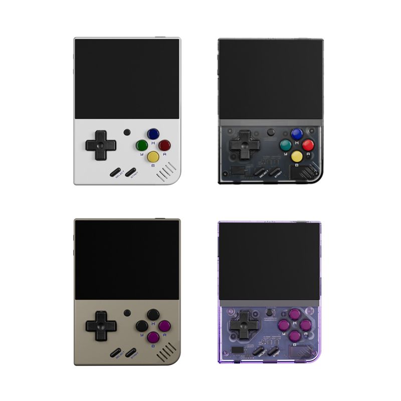 Console di Gioco Portatile MIYOO Mini Plus Display IPS 3.5 pollici Videogiochi Classici Sistema Linux Gaming Nostalgico Console Compatta per il Retro Gaming On the Go