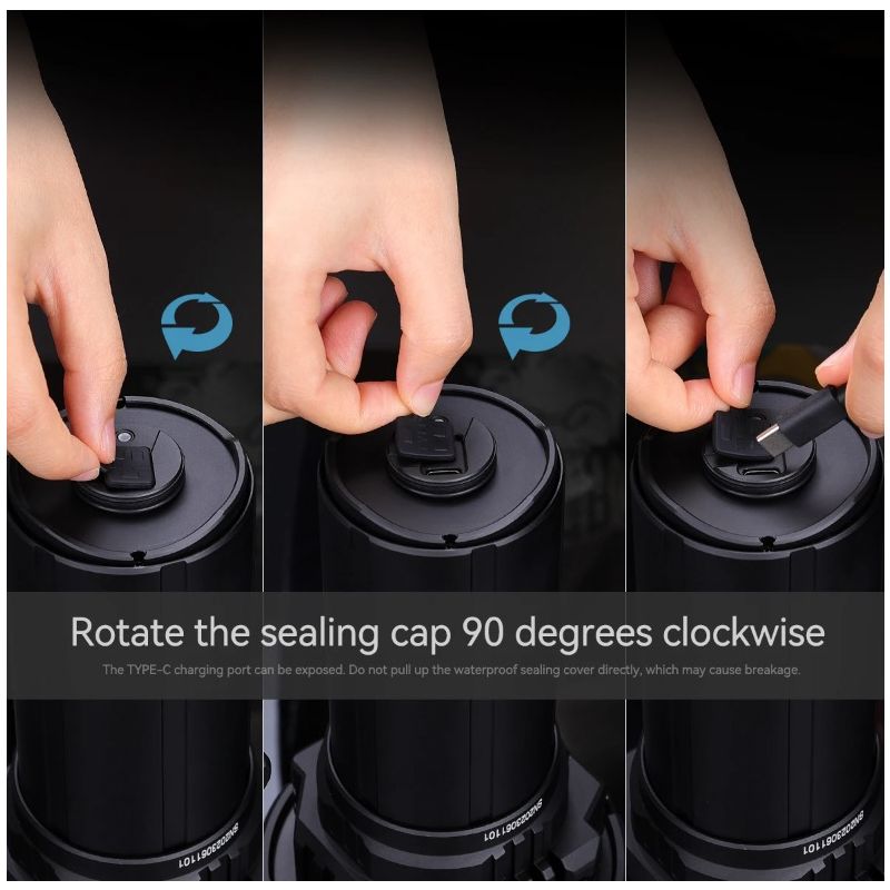 Torcia LED ad alta potenza IMALENT MS32 200000 lumen per illuminazione esterna con distanza del raggio incredibile e costruzione robusta in alluminio aeronautico per esplorazioni e sicurezza