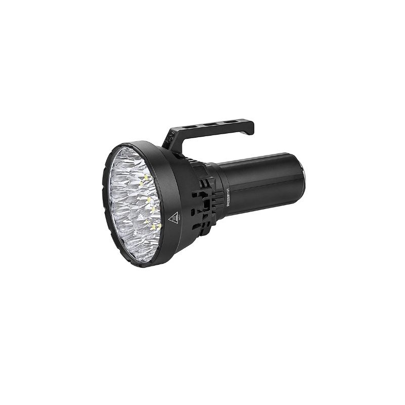 Torcia LED ad alta potenza IMALENT MS32 200000 lumen per illuminazione esterna con distanza del raggio incredibile e costruzione robusta in alluminio aeronautico per esplorazioni e sicurezza