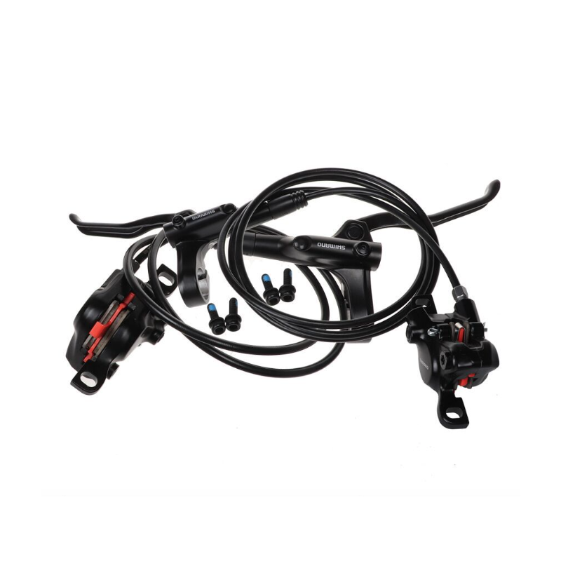 Freno Shimano MT200 freno a disco idraulico MTB E-bike compatibilità universale e installazione versatile per sicurezza controllo leggerezza e durabilità su percorsi impegnativi nero
