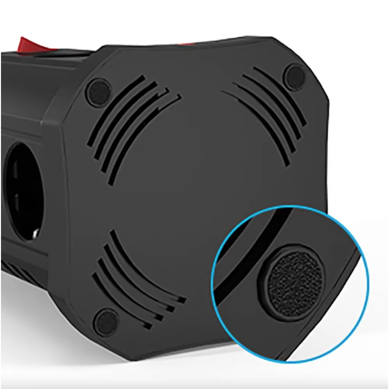 XT-G3211 Multipresa Ciabatta Elettrica Protezione Sovratensione 4000W 16A con USB e Luce Notturna, Multi-Plug Presa EU