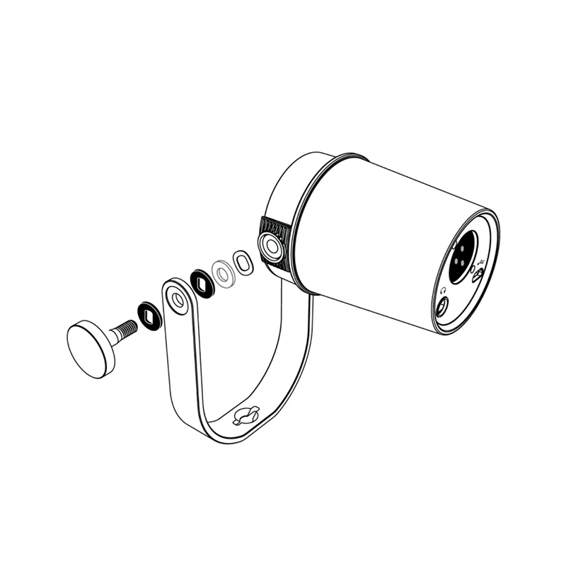 Microfono Dinamico Professionale MV7 per Podcast Registrazione Vocale Microfono Cardioide per Smartphone e Computer Suono di Alta Qualità Chiarezza Audio Design Elegante