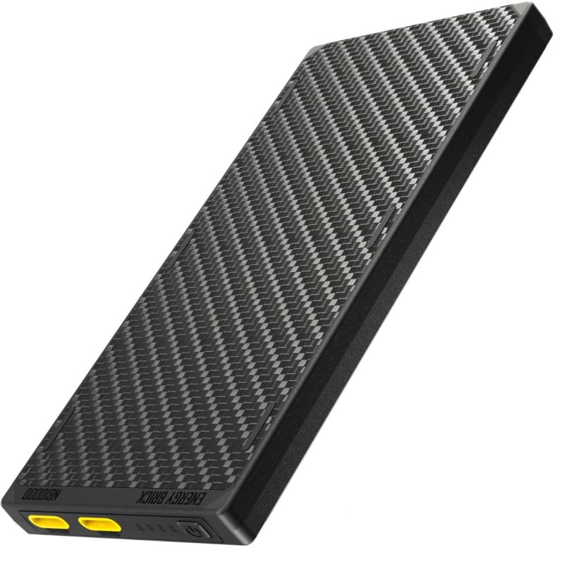 Scopri Nitecore NB10000 Gen III power bank ultra sottile e leggero 10000mAh con doppie porte USB-C per ricarica rapida perfetto per uno stile di vita mobile e avventure outdoor
