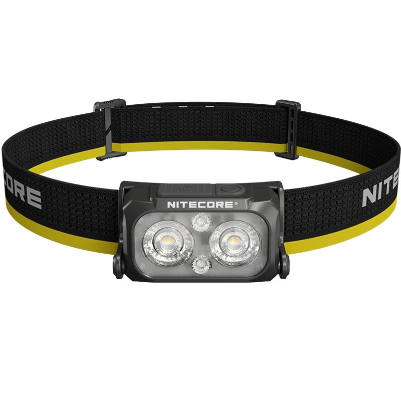Lampada Frontale NITECORE NU25 MCT 400 Lumen ricaricabile USB-C luce rossa design compatto per appassionati di outdoor illuminazione versatile e visibilità ottimale