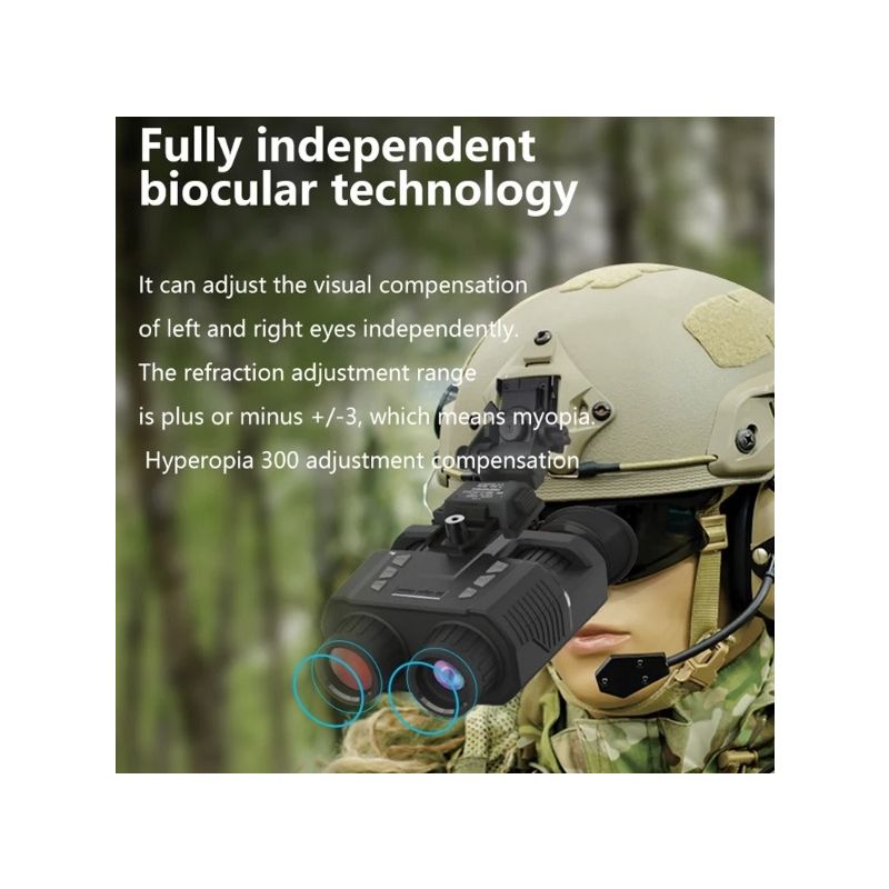 Binocolo NV8000 per Visione Notturna con Video 4K Doppio Schermo Tecnologia Naked-3D Ideale per Esplorazione all'Aperto e Avventure Notturne Spedizione Gratuita Inclusa
