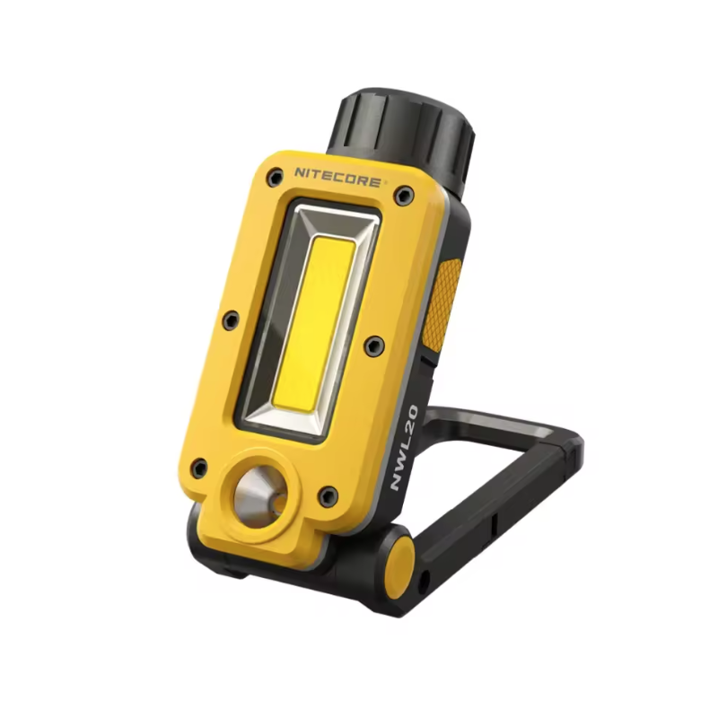 NITECORE NWL20 Proiettore Multifunzionale 600 Lumen Tripla Uscita Spotlight Luce da Campeggio Sicurezza Esterna Design Leggero Perfetto per Avventura Outdoor e Illuminazione Versatile