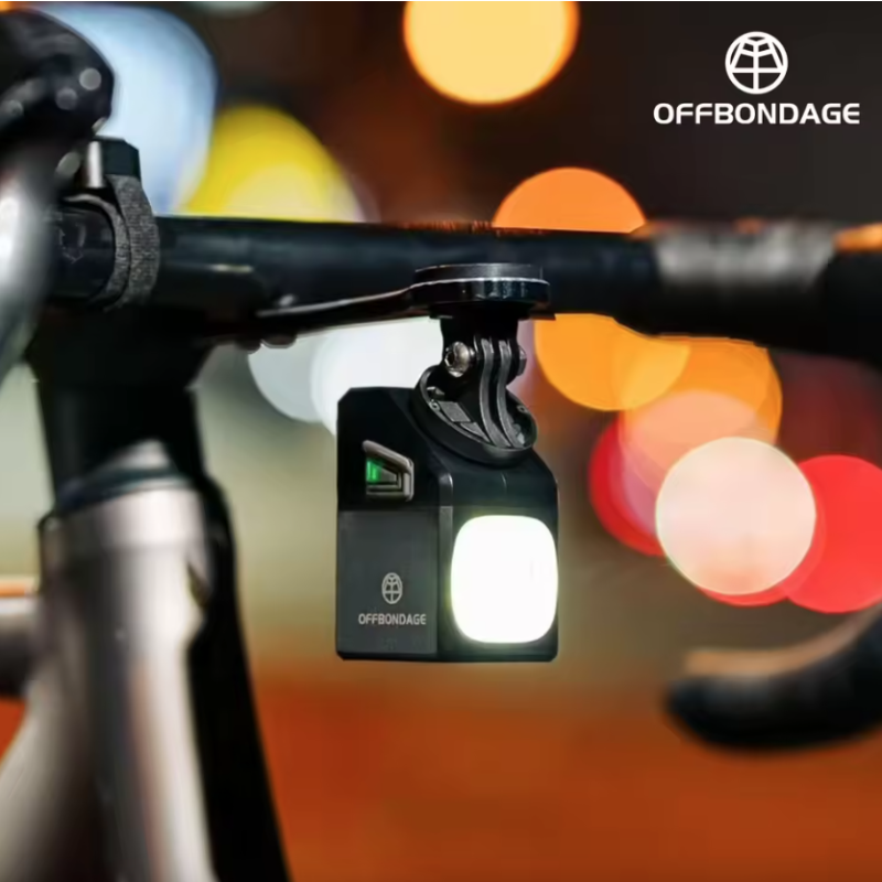Luce Bici Anteriore OFF-N5 1000 Lumen USB Ricaricabile IPX4 Faro Bici MTB Strada, Alta Visibilità e Sicurezza