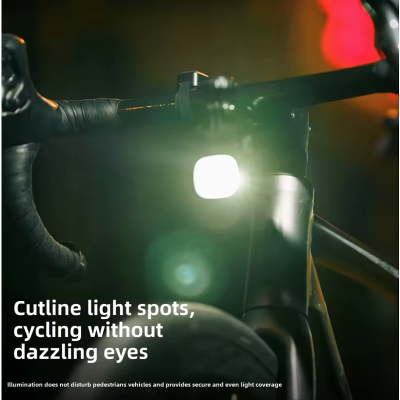 Luce Bici Anteriore OFF-N5 1000 Lumen USB Ricaricabile IPX4 Faro Bici MTB Strada, Alta Visibilità e Sicurezza