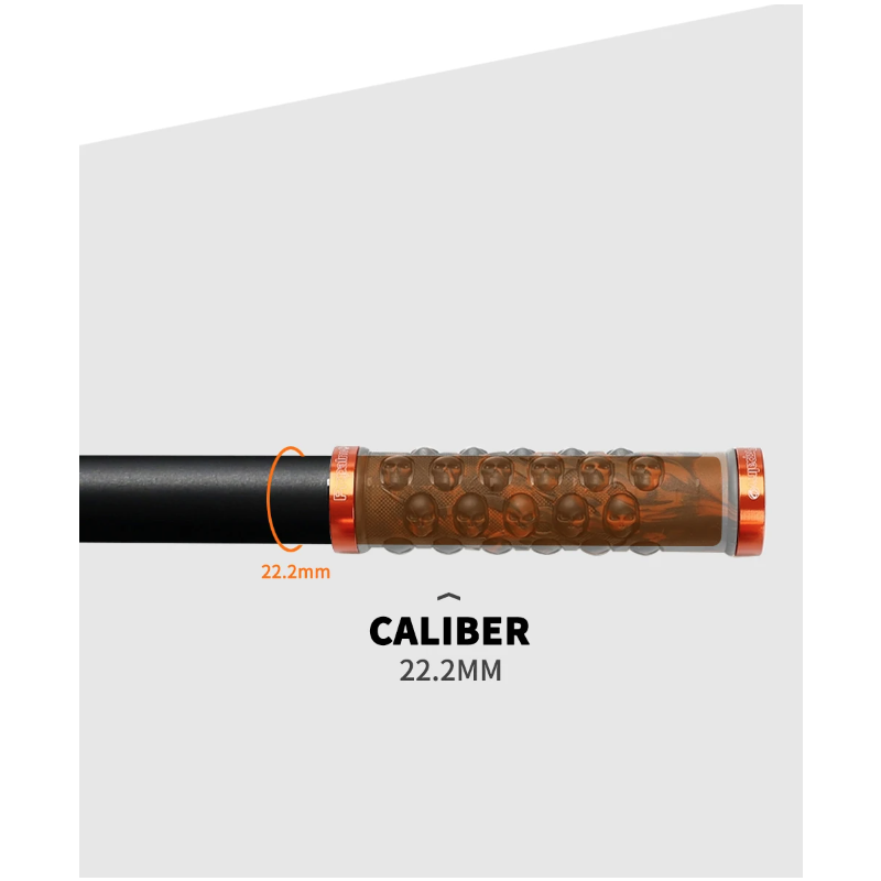 Manubrio per Bicicletta TOSEEK ZF-ONE MTB in Fibra di Carbonio 31.8mm x 580mm-760mm Design Nero Opaco Leggero Accessorio di Qualità Premium per Prestazioni e Guida Efficiente