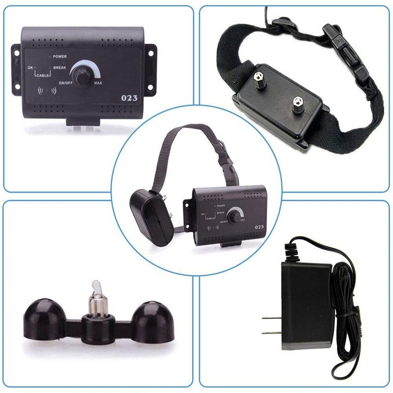 Recinzione elettrica per animali design invisibile e area regolabile per addestramento cani all'aperto soluzione ideale per sicurezza e libertà del tuo amico a quattro zampe