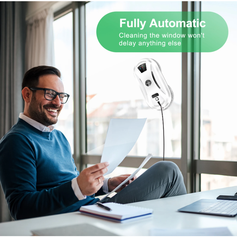 Scopri PuRuiKai robot pulizia vetri tecnologia adsorbimento a vuoto pianificazione percorso intelligente soluzione innovativa per miglioramento domestico e pulizia finestre grattacieli