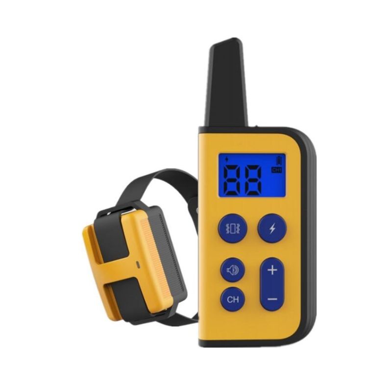 Collare Elettrico per Cani 2020 Raggio 1000m Telecomando per Animali Impermeabile Ricaricabile Display LCD Addestramento Personalizzato Modalità Bip Vibrazione Shock Statico Cani Tutte le Dimensioni
