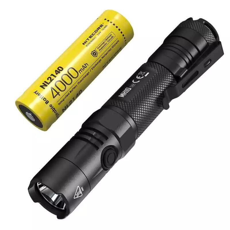 NITECORE MH10 V2 Torcia LED XP-L2 V6 1200 Lumen Ricarica USB-C Design Compatto Batteria 21700 Alta Qualità Ottime per Avventure Outdoor Torcia Durevole e Affidabile Acquisti Online