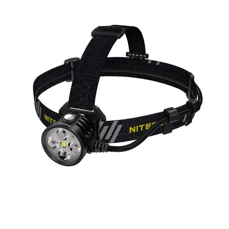 Scopri NITECORE HU60 torcia con tecnologia E-focus 1600 lumen per illuminazione outdoor LED XP-G3 S3 ideale per campeggio e trekking design innovativo e ricaricabile