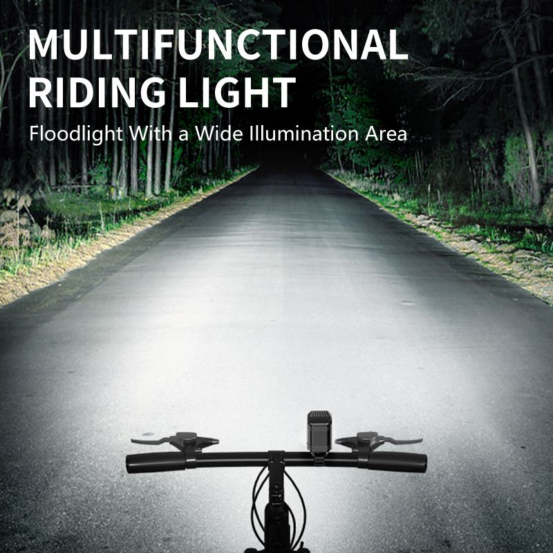 Luci Anteriori Sospese SMILING SHARK EVO1700 Fari Bicicletta Ricaricabili USB-C Impermeabile Lega di Alluminio Modalità Illumino Multiple Sicurezza Ciclismo Urban Mountain Bike