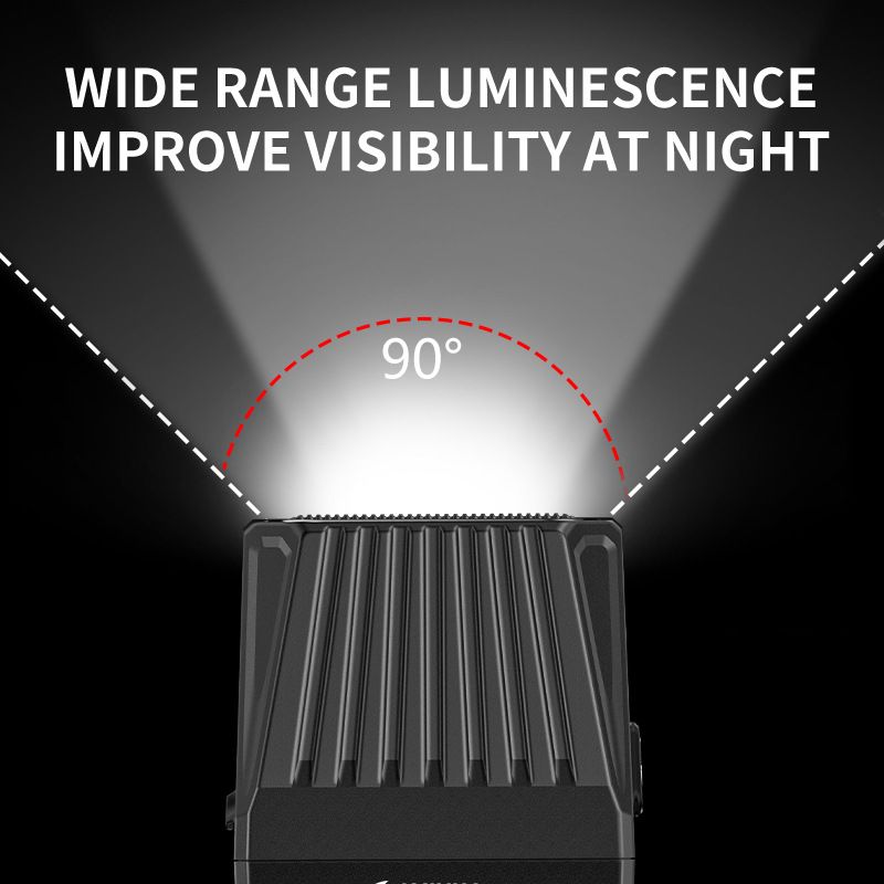 Luci Anteriori Sospese SMILING SHARK EVO1700 Fari Bicicletta Ricaricabili USB-C Impermeabile Lega di Alluminio Modalità Illumino Multiple Sicurezza Ciclismo Urban Mountain Bike