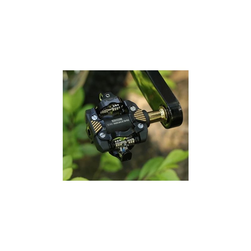Pedali RACEWORK MTB autobloccanti SPD tacchetti per mountain bike componenti durevoli in acciaio cromato e carbonio comfort e prestazioni per ciclismo fuoristrada e competitivo