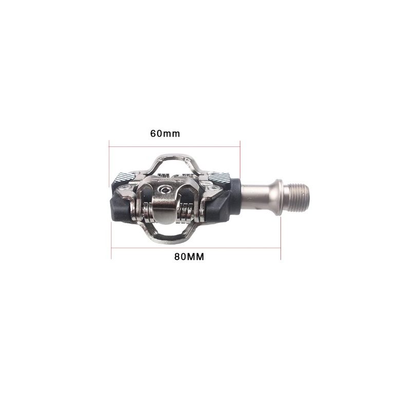 Pedali RACEWORK MTB autobloccanti SPD tacchetti per mountain bike componenti durevoli in acciaio cromato e carbonio comfort e prestazioni per ciclismo fuoristrada e competitivo