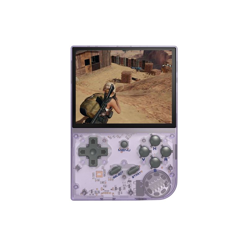 ANBERNIC RG35XX Console da Gioco Portatile Retrò Schermo Touchscreen IPS 3.5 Pollici Processore Quad-Core Giochi Classici Colori Vibranti Design Elegante Condizione Nuova Spedizione Gratuita