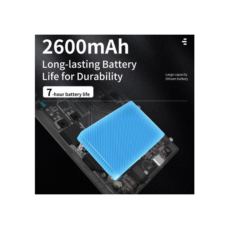 ANBERNIC RG35XX console di gioco portatile retrò supporto PSP design elegante in grigio e viola trasparente schermo IPS vibrante da 35 pollici per gaming classico e nostalgia del gaming