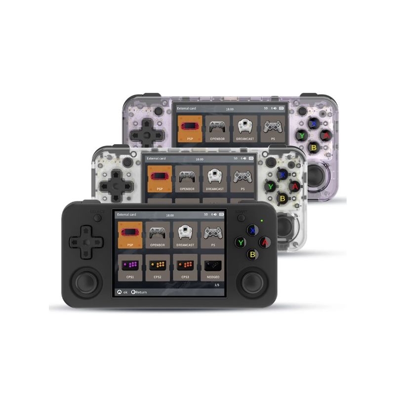 Console di gioco portatile ANBERNIC RG35XX H con Linux H700 e 5000 giochi classici display IPS supporto controller wireless prestazioni di gioco eccezionali offerta imperdibile
