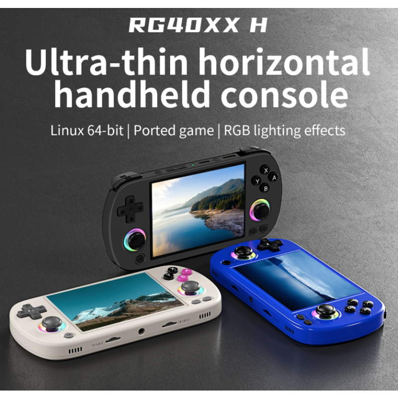 ANBERNIC RG40XX H Retro Gaming Portatile | Console Linux 4.0