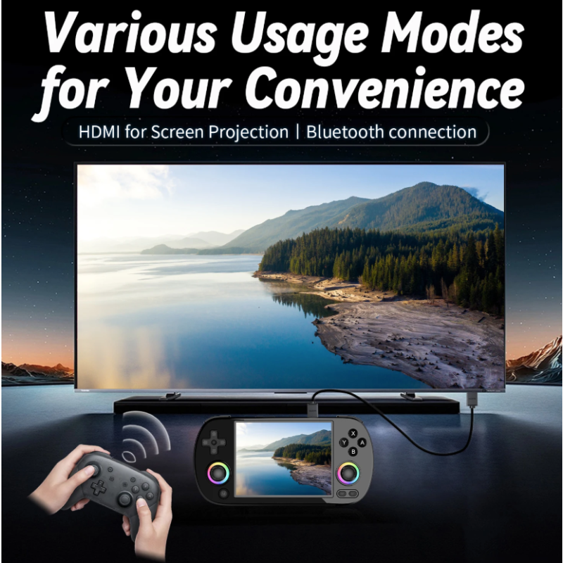 ANBERNIC RG40XX H Retro Gaming Portatile | Console Linux 4.0