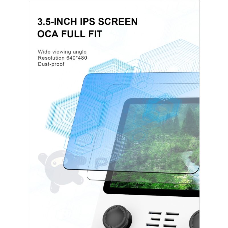 POWKIDDY RGB20S console di gioco portatile retro-gaming schermo 3,5 pollici IPS 4:3 design ultra-compatto sistema open source regali per bambini e appassionati di retrò grafica immersiva