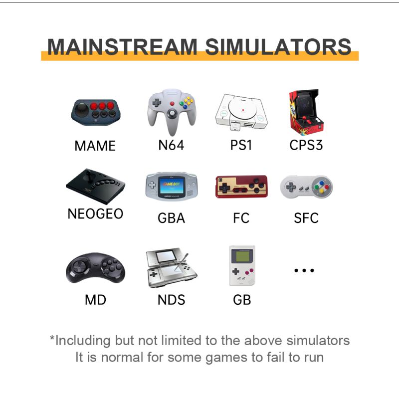 POWKIDDY RGB20S console di gioco portatile retro-gaming schermo 3,5 pollici IPS 4:3 design ultra-compatto sistema open source regali per bambini e appassionati di retrò grafica immersiva