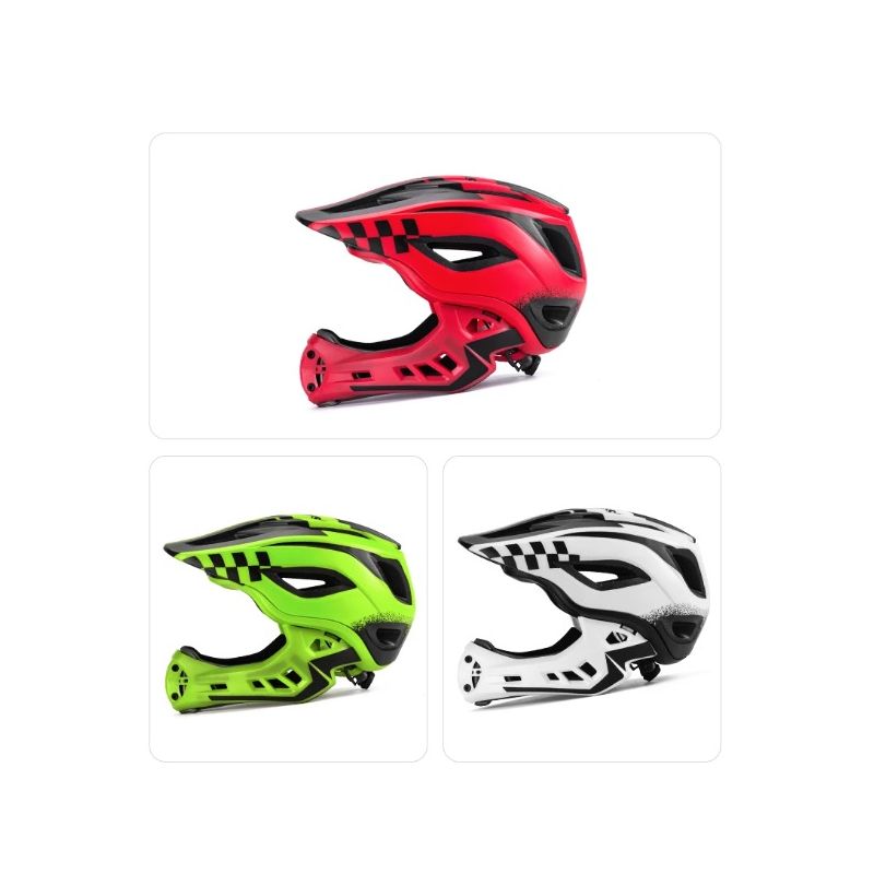 ROCKBROS casco da ciclismo per bambini design rimovibile struttura integrale modellata ventilazione traspirante attrezzatura protettiva per giovani ciclisti sport d'avventura