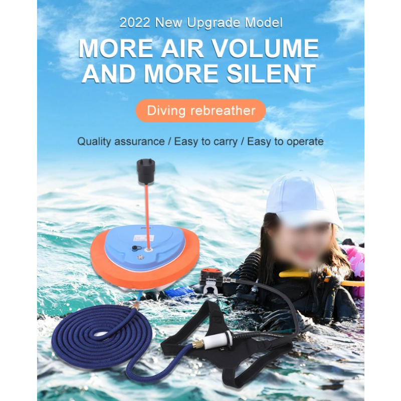 Ventilatore immersioni subacquee Z270 Z500 con regolatore respirazione ricaricabile attrezzatura snorkeling waterproof esplorazione marina fino a 10 metri durata batteria estesa