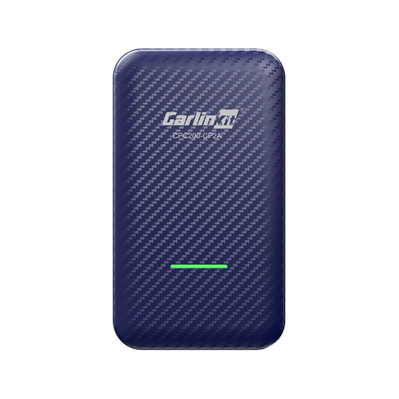 CarlinKit 4.0 Wireless CarPlay Box Adattatore Compatto per Auto con Aggiornamento CarPlay di Fabbrica Controllo al Volante Plug and Play per Audi VW Porsche e Kia
