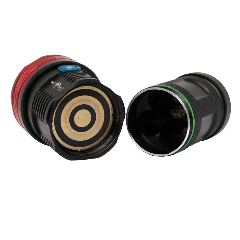 Torcia potente Sky Ray S110 10T6 10000 lumen LED torcia in lega di alluminio 6061t torcia impermeabile illuminazione portatile versatilità e robustezza offerte imperdibili