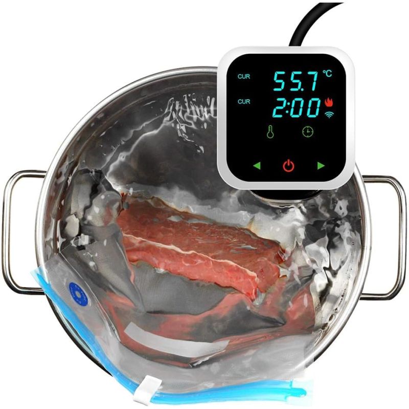 Fornello di Precisione per Macchina Sous Vide Dispositivo Culinario Innovativo per Chef a Casa Controllo della Temperatura Facile da Usare per una Cottura Versatile e Piatti Perfettamente Cotti