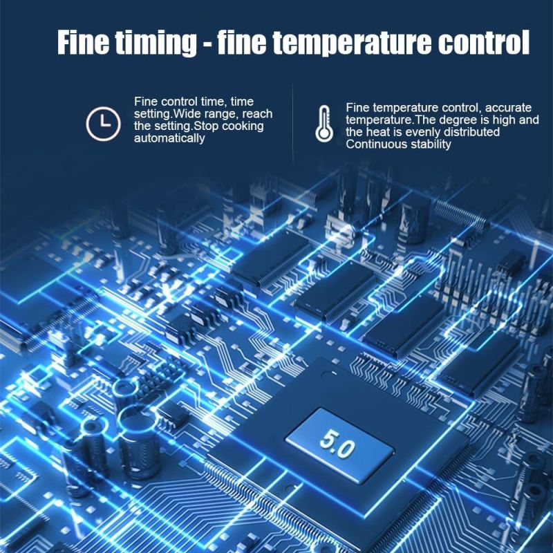 Fornello di Precisione per Macchina Sous Vide Dispositivo Culinario Innovativo per Chef a Casa Controllo della Temperatura Facile da Usare per una Cottura Versatile e Piatti Perfettamente Cotti