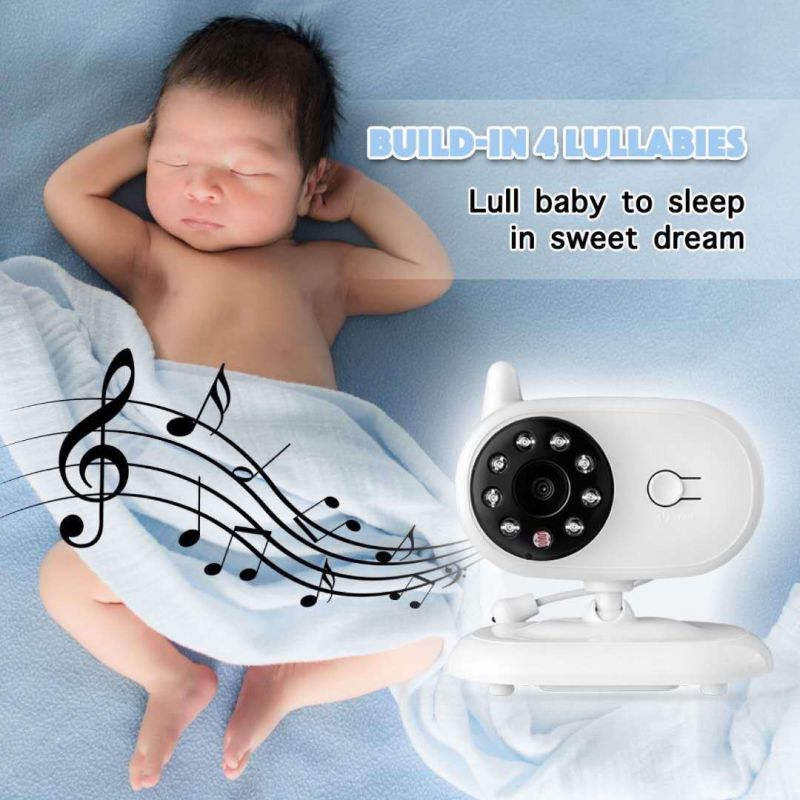 Baby Monitor Video Senza Fili SP850 Schermo LCD 35 Pollici Audio Bidirezionale Genitorialità Moderna Visione Notturna Monitoraggio Remoto Sicurezza Bambino Design Compatto