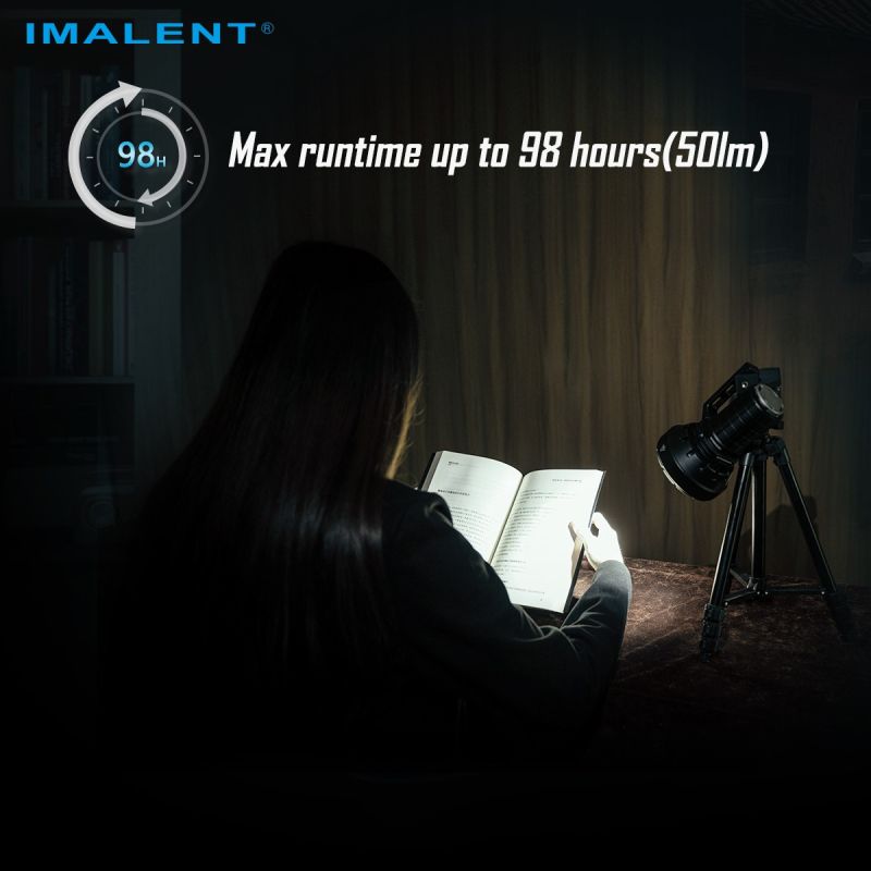IMALENT SR16 Torcia LED Ultra Potente 55000 Lumen, Fascio Lungo 1715m. Ideale per Outdoor!