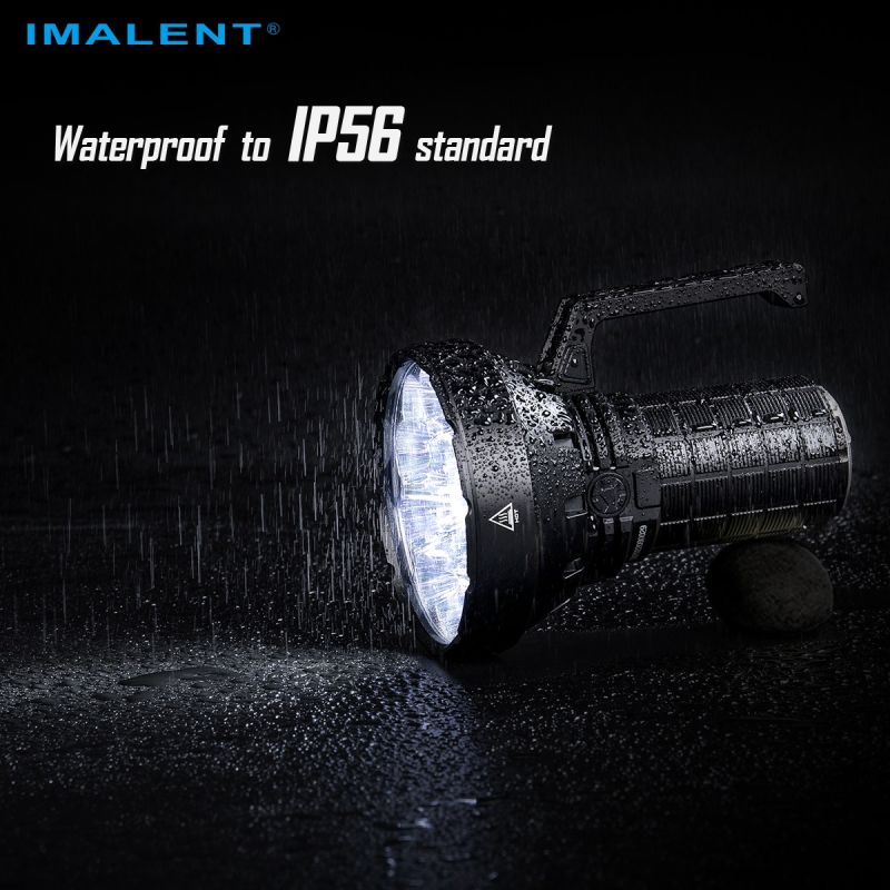 IMALENT SR16 Torcia LED Ultra Potente 55000 Lumen, Fascio Lungo 1715m. Ideale per Outdoor!