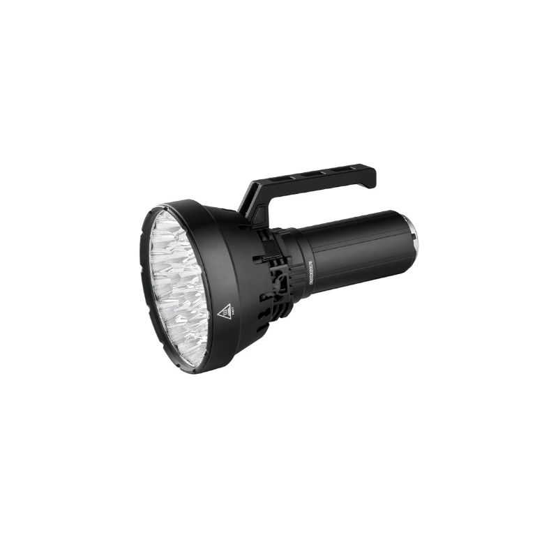 Torcia Potente IMALENT SR32 120000 Lumen per Illuminazione Outdoor e Sopravvivenza Torcia a Lunga Durata con Distanza Fascio 2080 Metri e Design Innovativo Torcia Ricaricabile