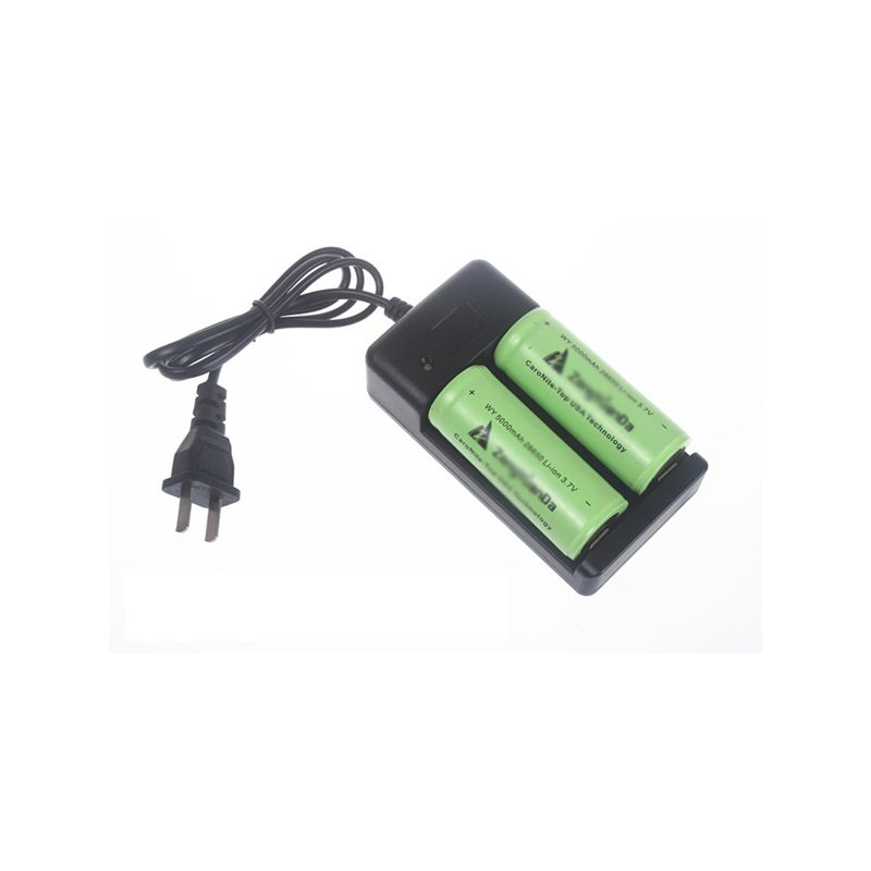 Caricabatterie UltraFire per Batterie 18650 e 26650 Compatibilità Universale e Protezione Sovraccarico Ideale per Viaggiatori Tensione Globale Design Compatto ed Efficiente Energeticamente