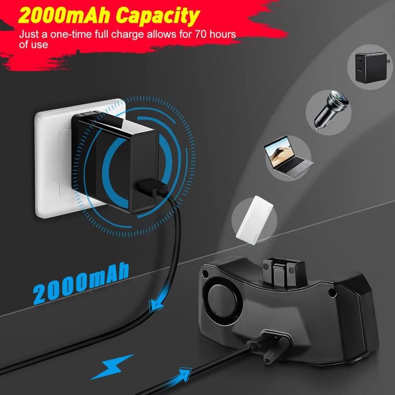 Fanale Bici Intelligente 5 in 1 con Frecce & Antifurto. Ricaricabile per Massima Sicurezza e Visibilità.