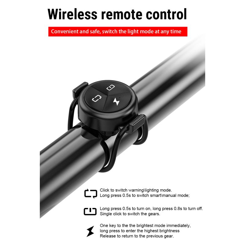 TOWILD CL1200 Lampada Frontale LED 1200LM Luce per Bici USB Ricaricabile Impermeabile con Batteria 21700 4000mAh per Ciclismo Notturno e Avventure Outdoor Visibilità e Sicurezza