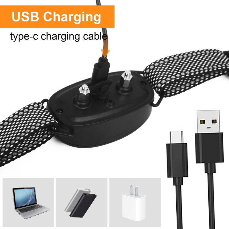 Collare Antiabbaio Automatico per Cani Impermeabile IP67 con Modalità Beep e Vibrazione Collare Ricaricabile per Addestramento Comportamentale Positivo Soluzione Efficace per Cani