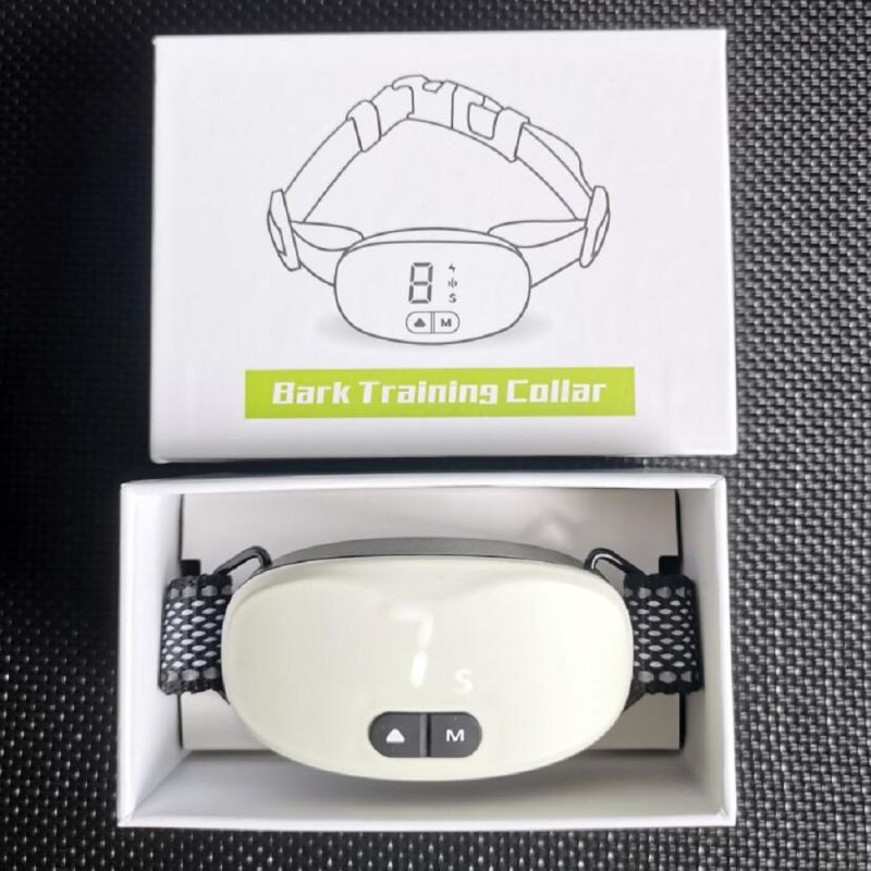 Collare Antiabbaio Automatico per Cani Impermeabile IP67 con Modalità Beep e Vibrazione Collare Ricaricabile per Addestramento Comportamentale Positivo Soluzione Efficace per Cani