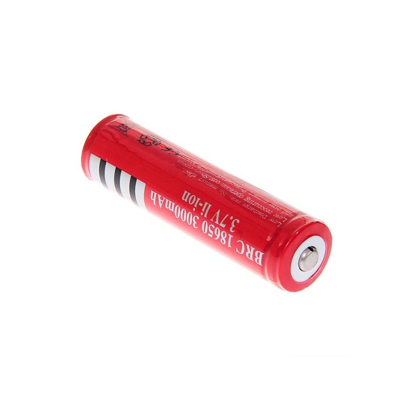 Batteria ricaricabile UltraFire 18650 3.7V 3000mAh per torce e dispositivi ad alto consumo tecnologia sostenibile e circuito di protezione per un'energia ecologica