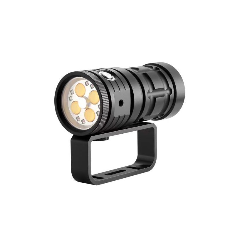 Torcia subacquea 10000 lumen per fotografia professionale impermeabile 100M accessori immersione ideale per esplorazione marina e luce per immersioni ricaricabile Type-C