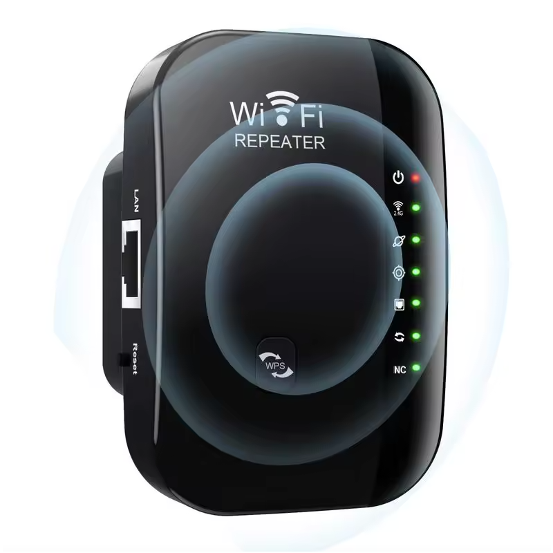 Ripetitore Wi-Fi Amplificatore di segnale wireless Potenziatore di rete esteso Router domestico Attraverso il muro Camera da letto Ricevi in movimento