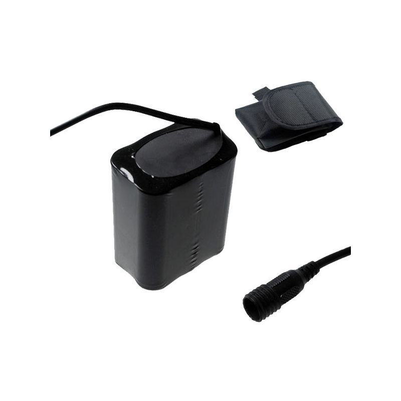Batteria Bici LED UltraFire 13200mAh 8.4 V Interfaccia Fissa Avvitare Essenziale per Ciclisti Energia Affidabile e Impermeabile Sicurezza Notturna Resiste a Spruzzi d'Acqua