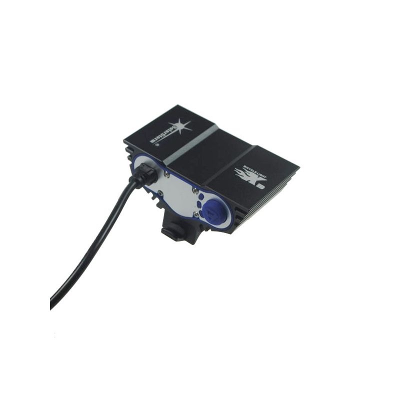 Solarstorm X3 luce bici potente 3000 lumen con versatilità fissaggio impermeabilità IP65 gadget ciclismo nero per visibilità notturna e sicurezza ciclismo